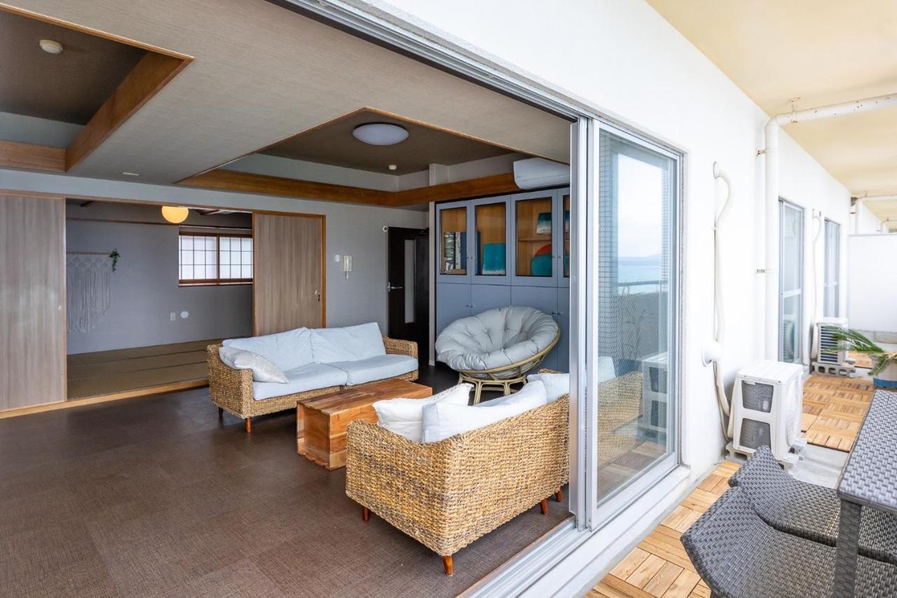 海まで徒歩1分。最上階の角部屋！アクセス抜群オーシャンビュー でのんびりstay Agarie Exterior photo